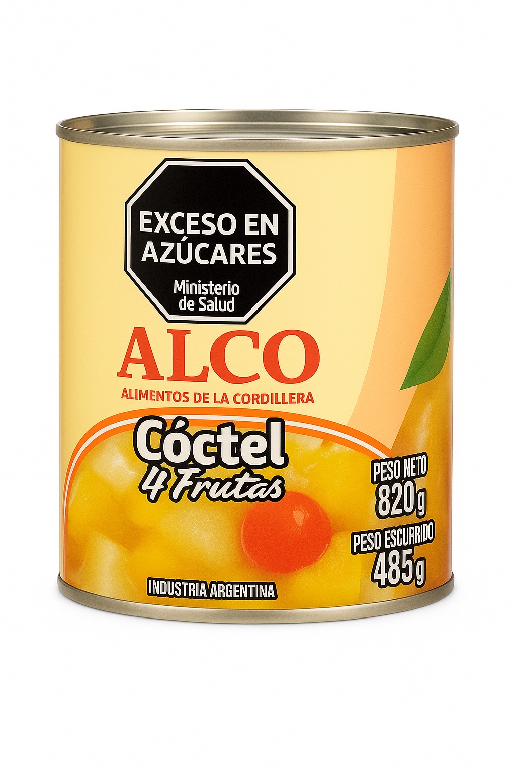 Coctel de Frutas Alco x 820 Gr